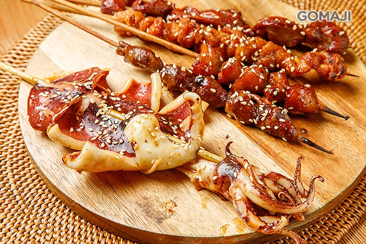 魷魚&雞心&雞胗&雞皮&雞屁股