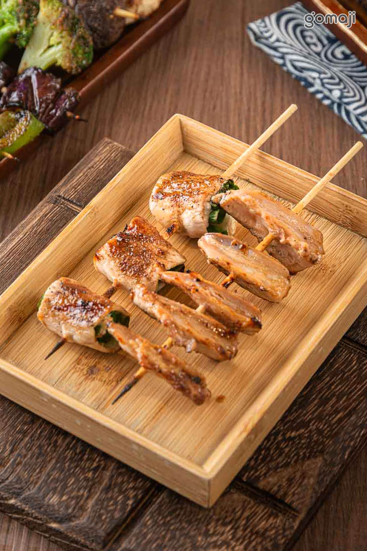 青蔥豬肉捲,雞軟骨