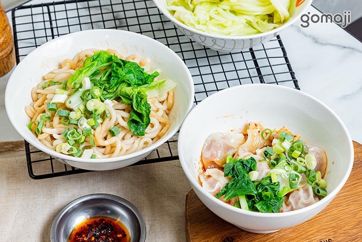 紅油抄手麵(湯/乾可選)