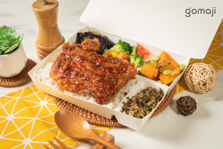 泰式大雞腿便當