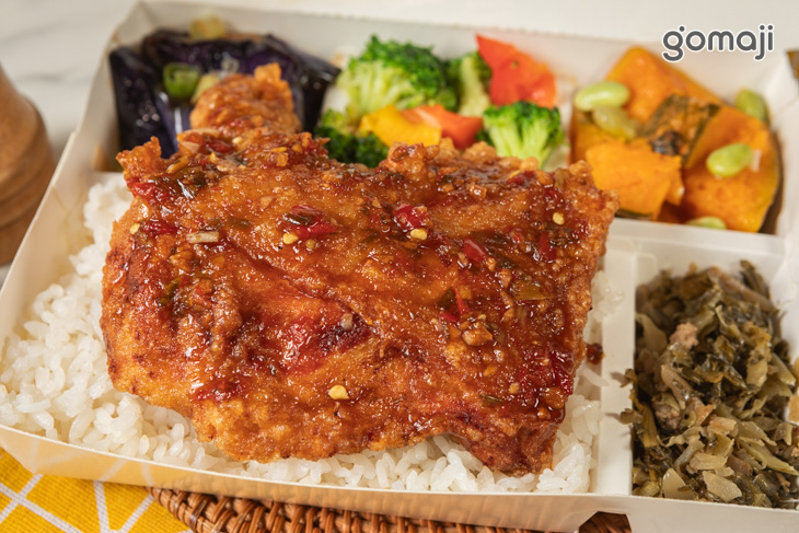 泰式大雞腿便當