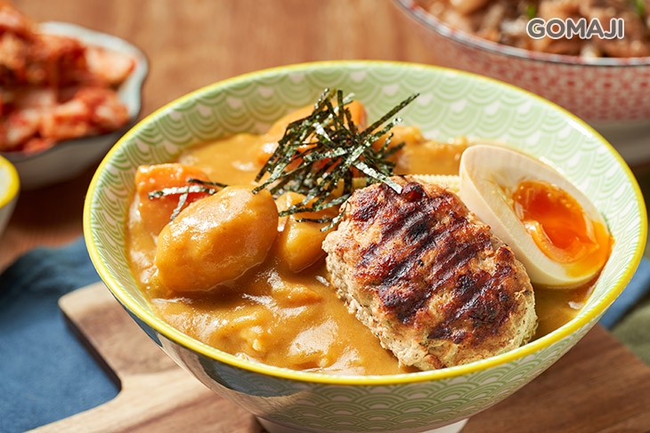 日式漢堡排咖哩丼