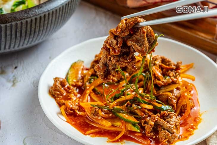 涼拌辣牛肉