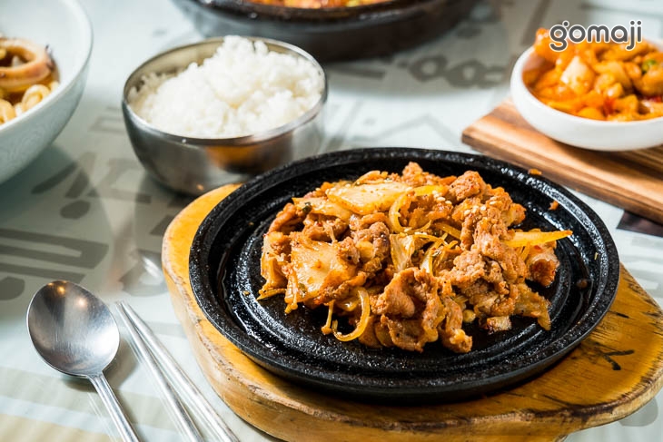 泡菜烤豬肉飯