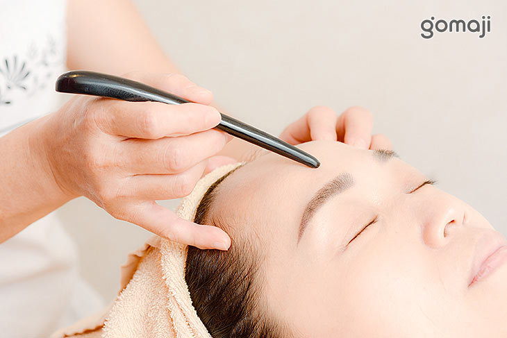 歐盟認證保濕霜能量牛角全臉部舒刮拉提 + 牛角頭部重點經絡舒通