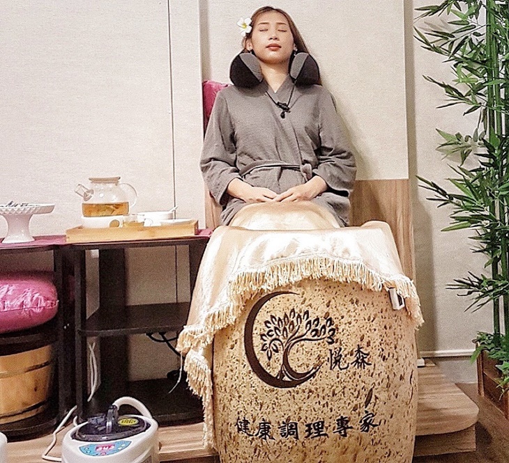 負離子足甕薰蒸深層放鬆排汗