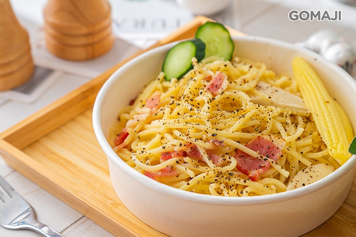 帕馬奶香培根義大利麵