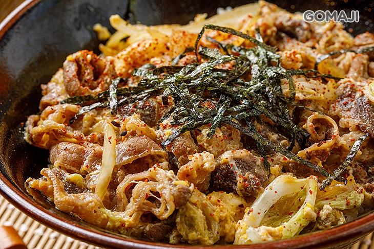 泡菜牛丼