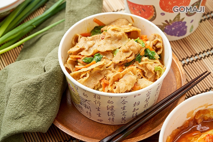 白肉炒麵(咖哩)