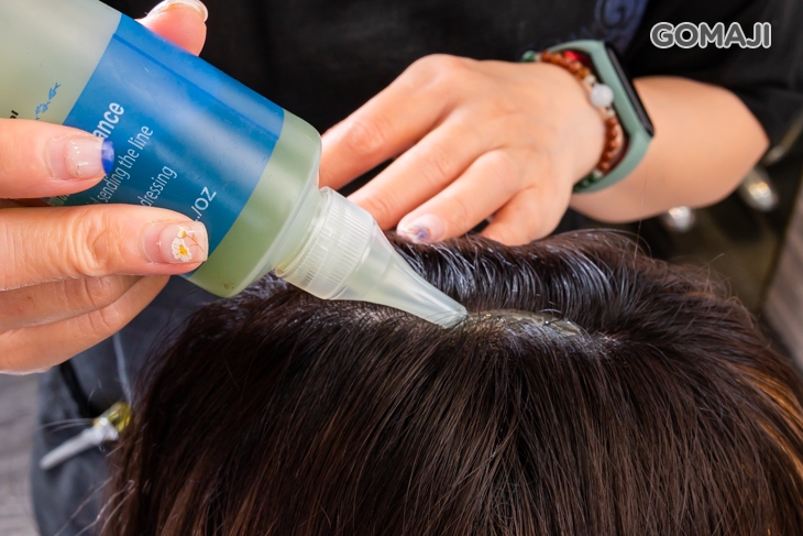 燙前舒敏頭皮隔離精華