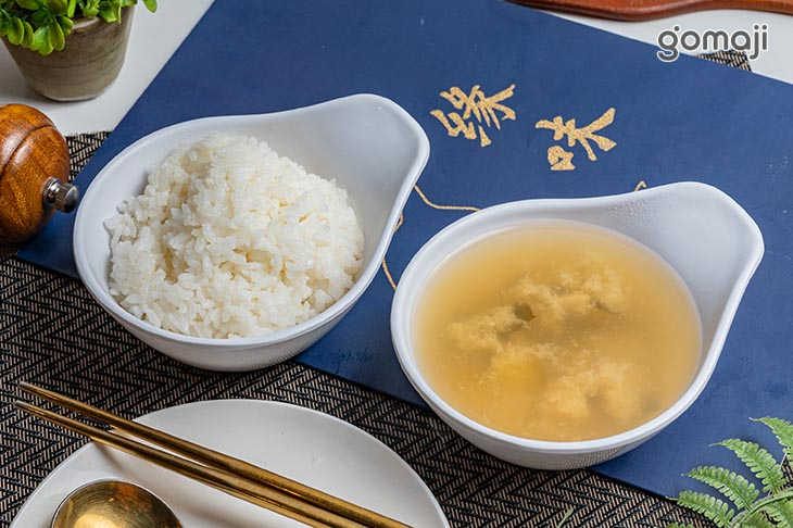  白飯、例湯內用無限供應