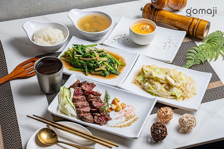 紐西蘭草飼PS級菲力牛排(附高麗菜、在地季節蔬菜)套餐均送蒸蛋一份