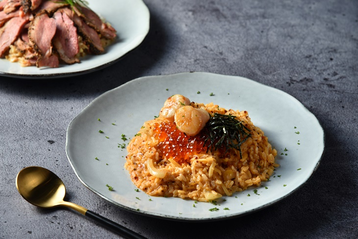 Sunny Queen陽光皇后義式餐廳 干貝海膽燉飯