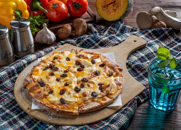 Sunny Queen陽光皇后義式餐廳 蜜香蘋果PIZZA