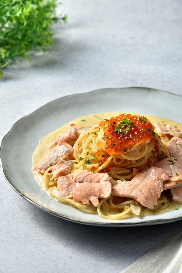 Sunny Queen陽光皇后義式餐廳 鮭魚奶油義大利麵