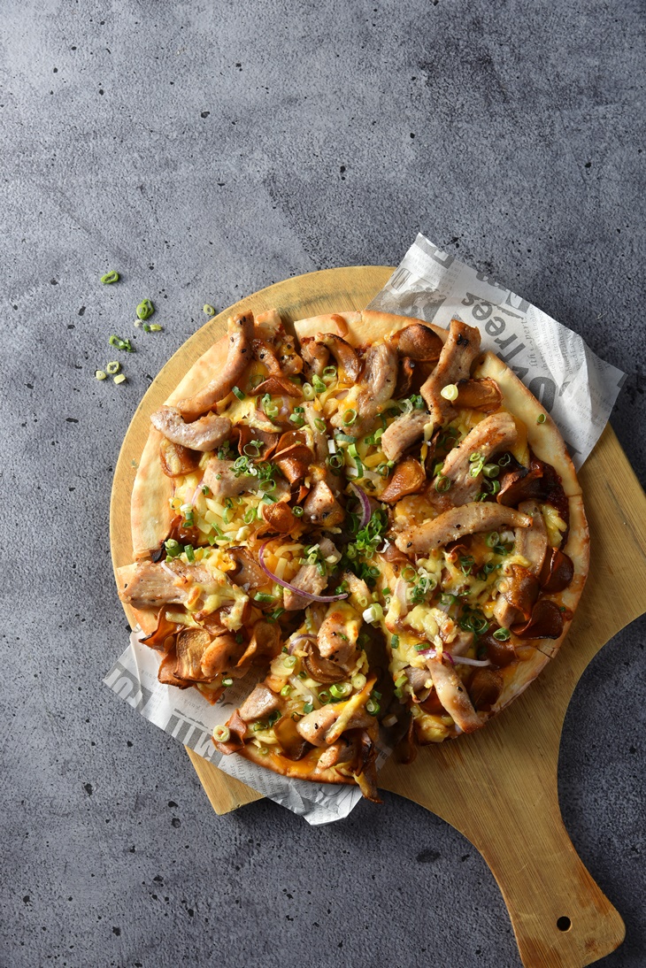 Sunny Queen陽光皇后義式餐廳 鹽之花蕈菇松阪豬