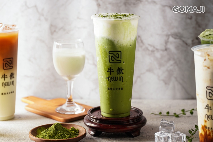 真.抹茶拿鐵 冰沙型態