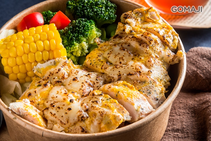 炙燒南瓜起司雞胸