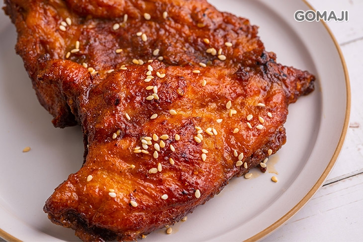 蜜汁燒雞排飯