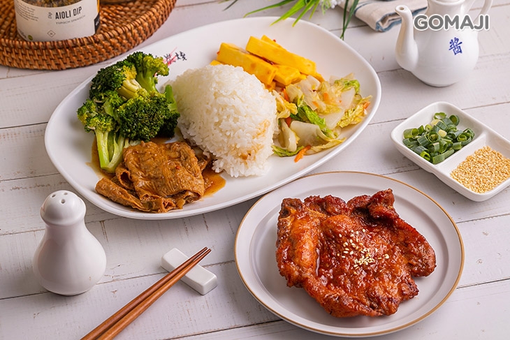 蜜汁燒排骨飯
