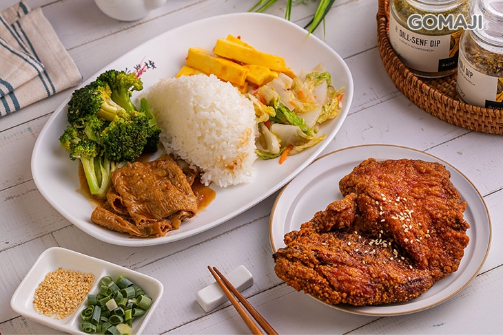 香酥燒烤雞排飯 