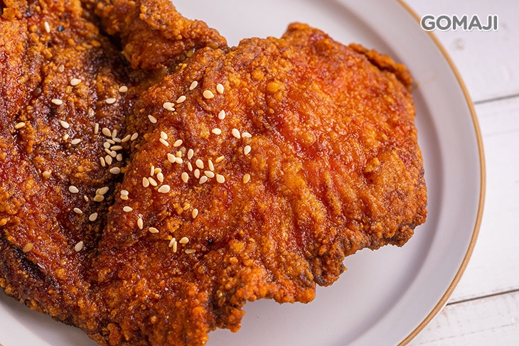 香酥燒烤雞排飯 