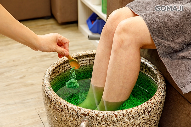 薰衣草海鹽足浴舒緩