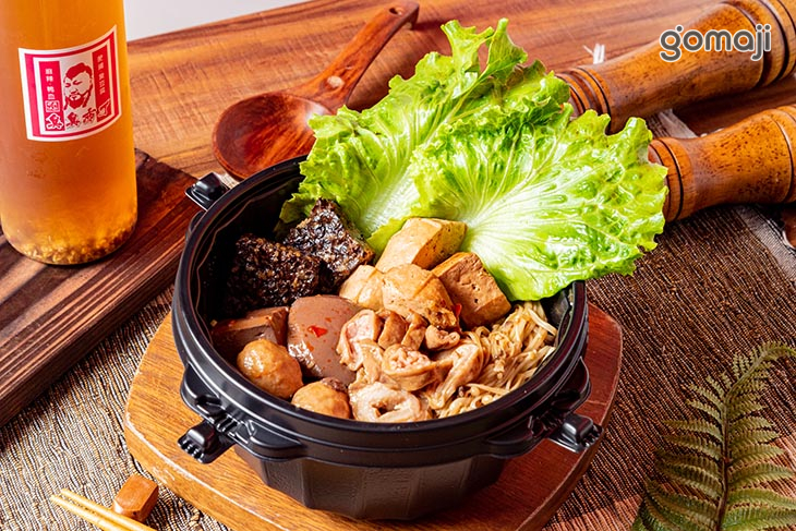 招牌臭臭布丁/肥腸鴨血臭豆腐套餐
