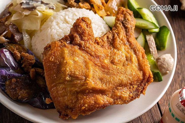  炸雞腿飯
