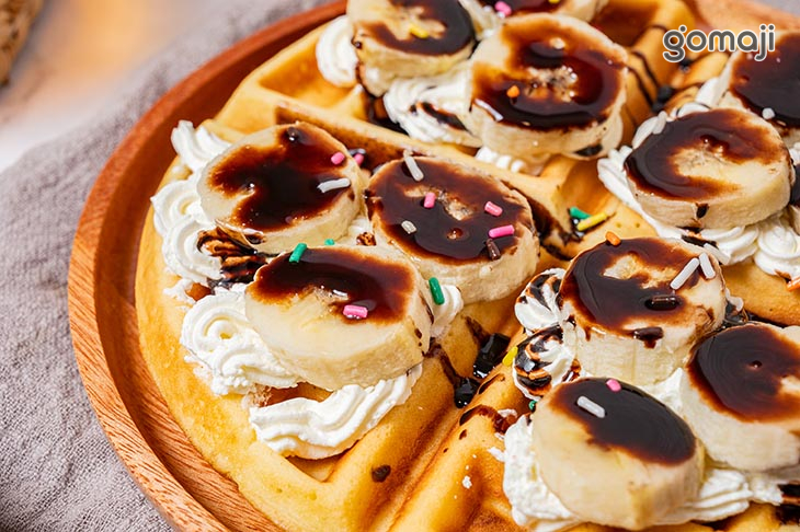 巧克力香蕉鬆餅