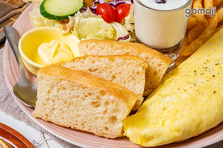 歐文蛋捲早餐盤