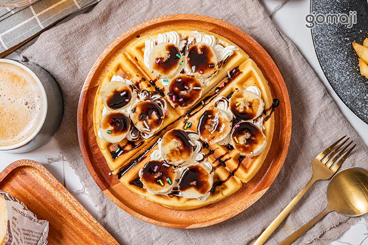 巧克力香蕉鬆餅