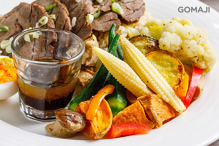 果香鮮蔬燉牛腱(藜麥糙米飯+溫沙拉+機能好蛋)