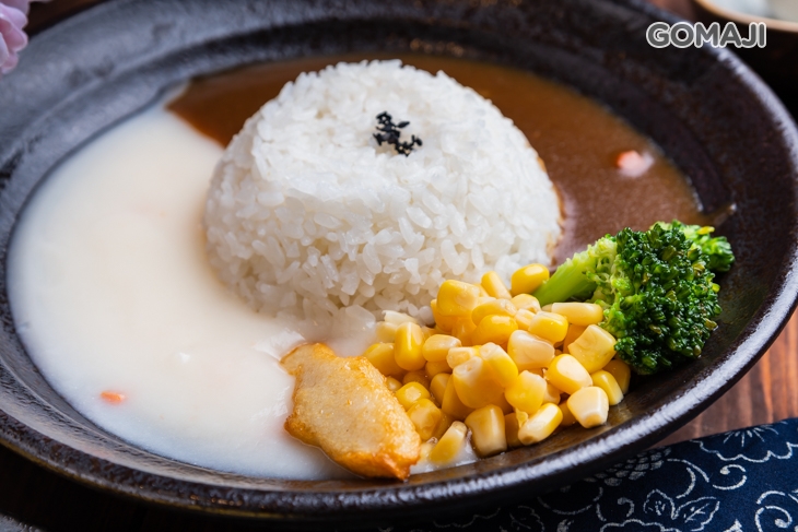 蜂蜜芥末魚排＋咖哩＋奶油