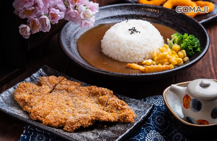 黃金原味豬排＋咖哩