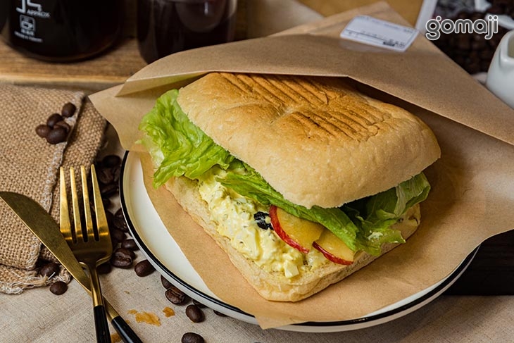 蘋果蛋沙拉帕尼尼