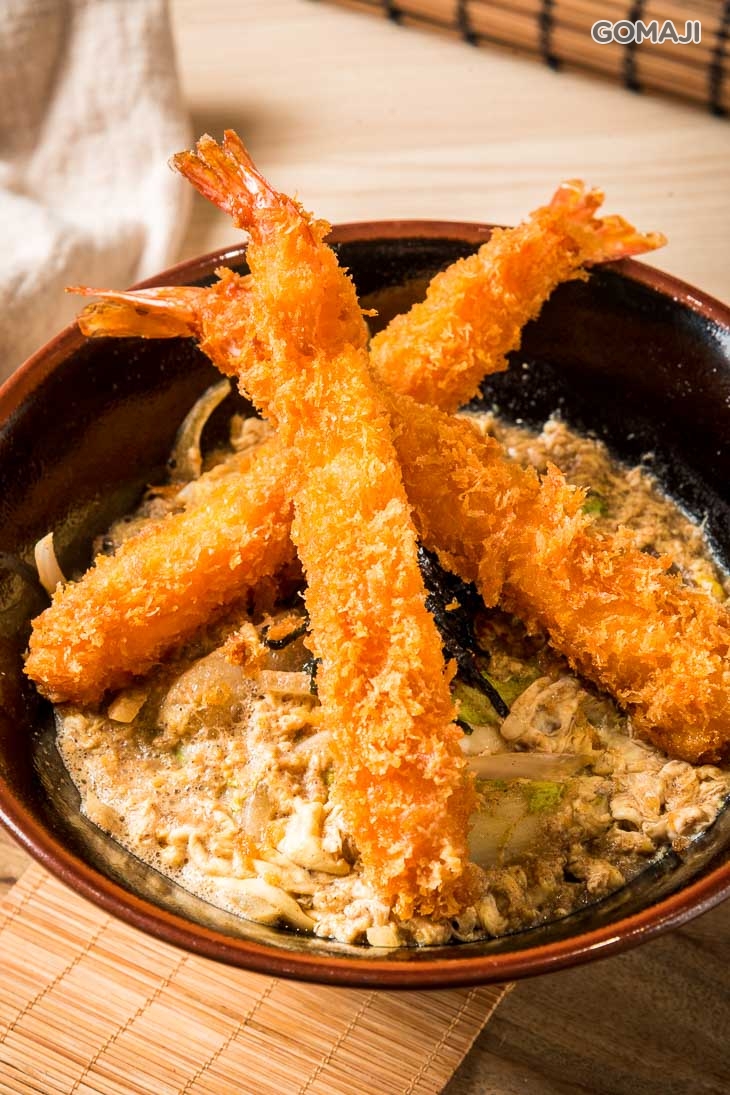  炸蝦丼