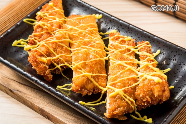 法式蜂蜜芥末雞排＆雙醬咖喱