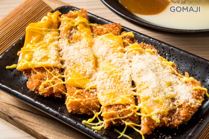 招牌起司豬排＆雙醬咖喱