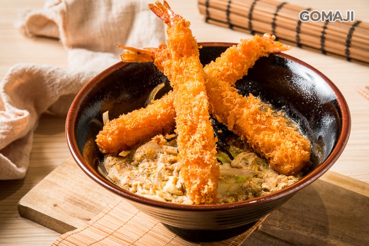  炸蝦丼