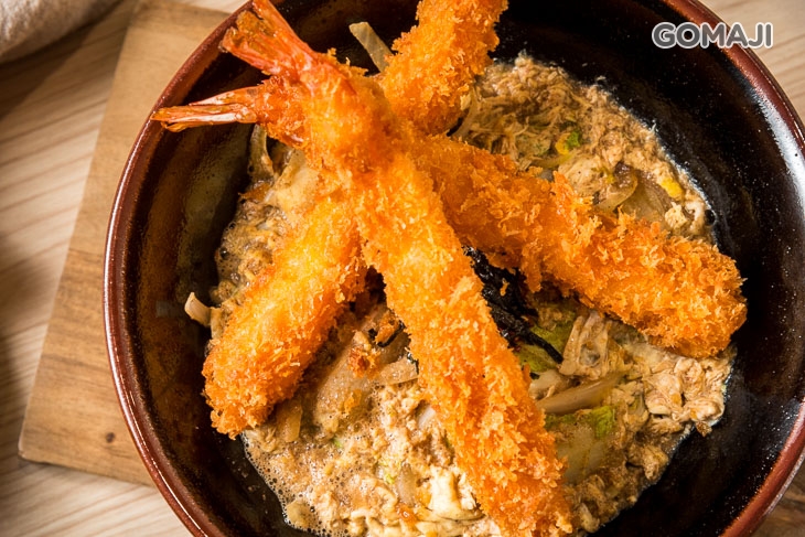 炸蝦丼