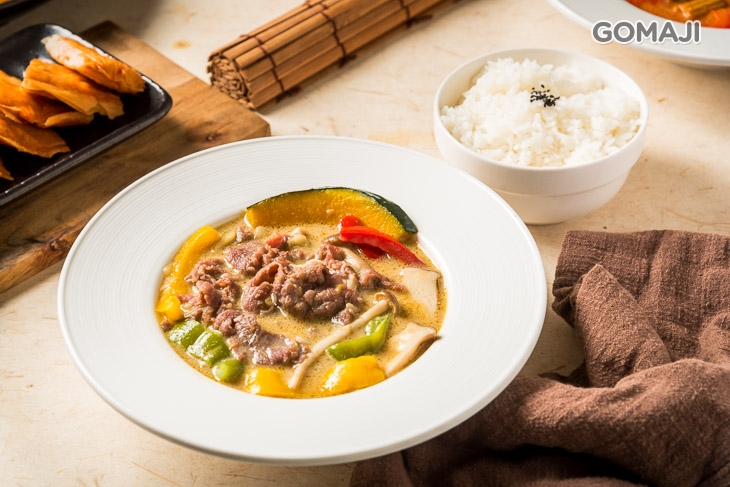 特選牛肉泰式綠咖哩（附白飯）