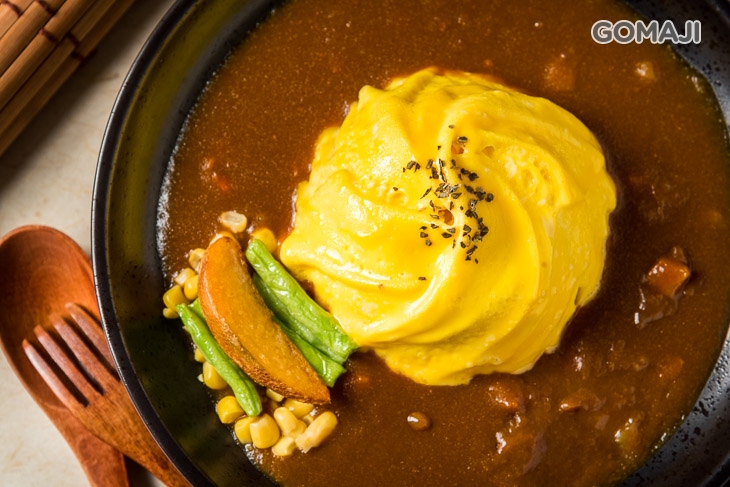 歐姆蛋起司咖哩蛋包飯