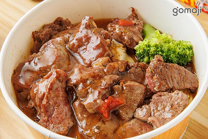 雙份原塊沙朗牛排