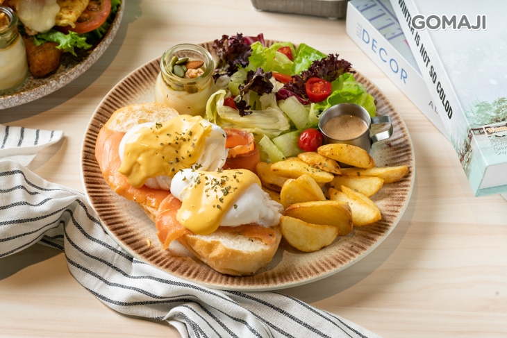 煙燻鮭魚班尼迪克蛋