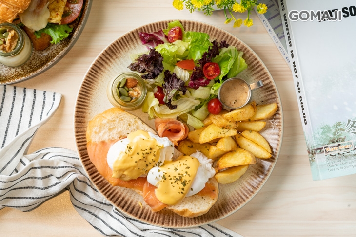 煙燻鮭魚班尼迪克蛋