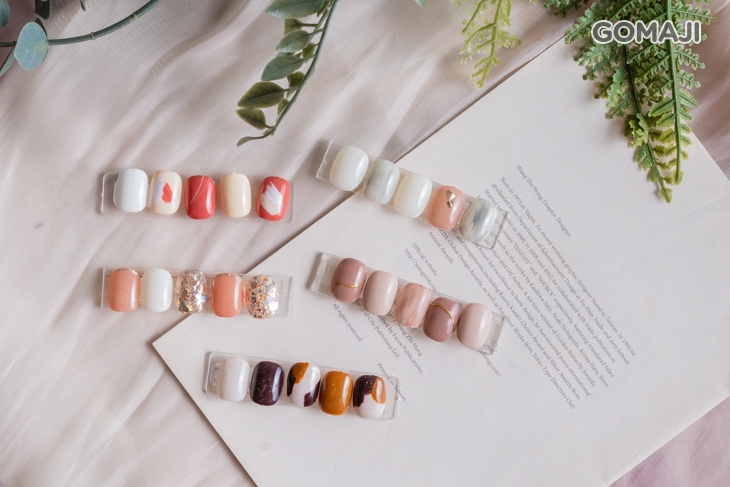 手繪氣質美甲造型款