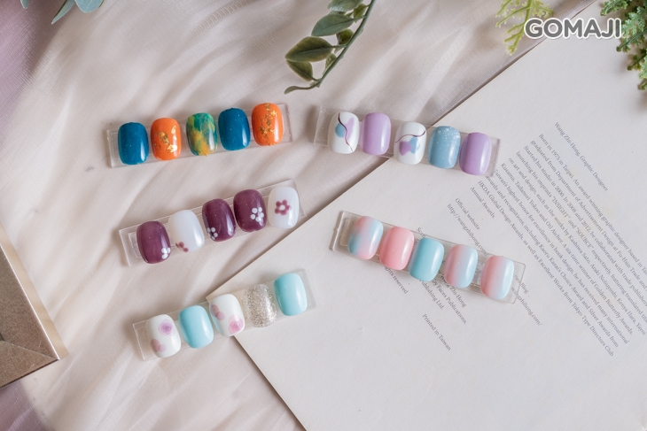 手繪氣質美甲造型款