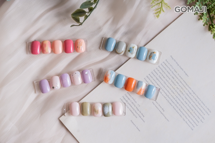 手繪氣質美甲造型款