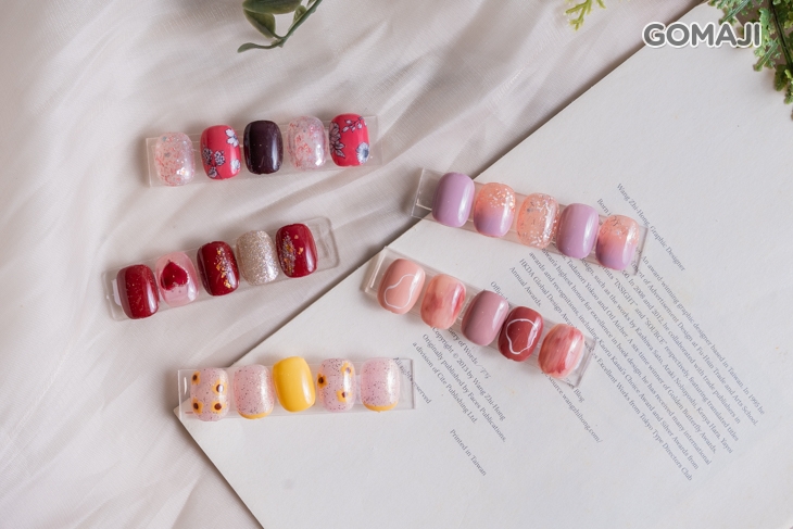 手繪氣質美甲造型款